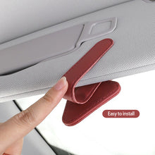 Load image into Gallery viewer, Triangle Car Sun Visor Glasses Holder Frame Auto Fastener Clip Glasses Ticket Document Holder Accessories Automobiles
