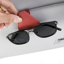 Load image into Gallery viewer, Triangle Car Sun Visor Glasses Holder Frame Auto Fastener Clip Glasses Ticket Document Holder Accessories Automobiles
