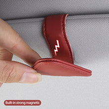 Load image into Gallery viewer, Triangle Car Sun Visor Glasses Holder Frame Auto Fastener Clip Glasses Ticket Document Holder Accessories Automobiles
