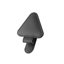 Load image into Gallery viewer, Triangle Car Sun Visor Glasses Holder Frame Auto Fastener Clip Glasses Ticket Document Holder Accessories Automobiles
