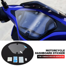 Load image into Gallery viewer, 2Pcs TPU Motorcycle Dashboard Protector Scratch Cluster Screen Protection Instrument Film Stickers Fit For Yamaha NVX155 AEROX155
