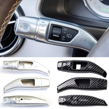 Load image into Gallery viewer, 3Pcs Car Wiper Shift Lever Cruise Cover Trim Frame For Mercedes Benz A B C E S GLC GLK GLB GLA GLE Class

