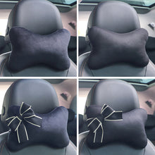 Load image into Gallery viewer, Car Seat Support Headrest Cushion Massage Neck Adjustable Auto Head Neck Pillow Bound-shaped

