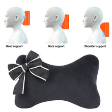 Load image into Gallery viewer, Car Seat Support Headrest Cushion Massage Neck Adjustable Auto Head Neck Pillow Bound-shaped
