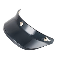 Load image into Gallery viewer, 3 Snap-Button Retro Motorcycle Helmet Sun Shade Protector Retro Open Face Flip Up Down Shield Visor Modified Parts
