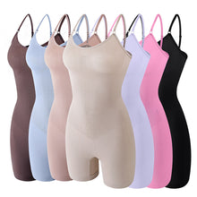 Load image into Gallery viewer, Women Seamless Bodysuit Butt Lifter Shapewear Belly Control Body Shaper Corset Postnatal Tights Suspender Jumpsuit Slimming Underwear For Ladies
