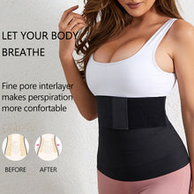 Load image into Gallery viewer, 3M/4M/5M/6M Women Waist Bandage Wrap Trimmer Belt Waist Trainer Shaperwear Tummy Control Slimming Fat Burning For Postpartum Sheath Belt
