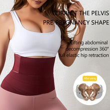 Load image into Gallery viewer, 3M/4M/5M/6M Women Waist Bandage Wrap Trimmer Belt Waist Trainer Shaperwear Tummy Control Slimming Fat Burning For Postpartum Sheath Belt
