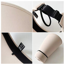 Load image into Gallery viewer, Foldable Sun Hats Female Summer Hat Visors Empty Top Hat Wide Large Brim Beach Hats Beach Protection Caps Women

