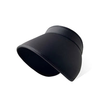 Load image into Gallery viewer, Foldable Sun Hats Female Summer Hat Visors Empty Top Hat Wide Large Brim Beach Hats Beach Protection Caps Women
