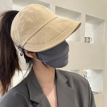 Load image into Gallery viewer, Foldable Wide Brim Empty Top Sun Hat Drawstring Adjustable Caps for Men Women Beach Hats Summer Quick-drying Visors Fisherman Cap
