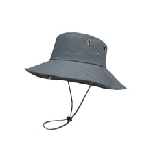 Load image into Gallery viewer, 1Pc Summer Bucket Hat For Men Fisherman Cap Fishing Outdoor Sunshade Big Brim Sunscreen Riding Hiking Suncreen Sunhat
