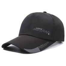 Load image into Gallery viewer, 1Pc Sports Cap Mens For Fish Outdoor Fashion Line Baseball Long Visor Brim Shade Snapback Sun Hat
