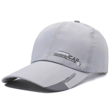Load image into Gallery viewer, 1Pc Sports Cap Mens For Fish Outdoor Fashion Line Baseball Long Visor Brim Shade Snapback Sun Hat
