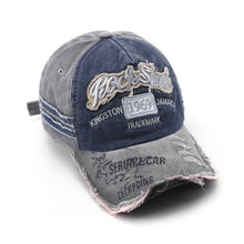 Load image into Gallery viewer, Retro Letter Embroidery Baseball Caps Spring Summer Men Women Cotton Adjustable Casual Hat Hip Hop Streetwear Sun Hats
