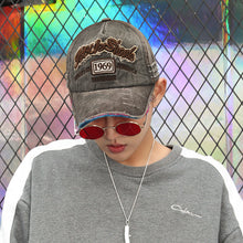 Load image into Gallery viewer, Retro Letter Embroidery Baseball Caps Spring Summer Men Women Cotton Adjustable Casual Hat Hip Hop Streetwear Sun Hats
