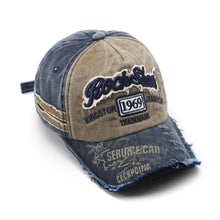 Load image into Gallery viewer, Retro Letter Embroidery Baseball Caps Spring Summer Men Women Cotton Adjustable Casual Hat Hip Hop Streetwear Sun Hats

