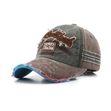 Load image into Gallery viewer, Retro Letter Embroidery Baseball Caps Spring Summer Men Women Cotton Adjustable Casual Hat Hip Hop Streetwear Sun Hats
