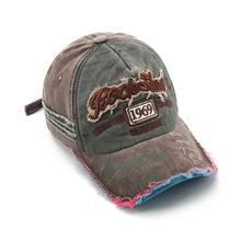 Load image into Gallery viewer, Retro Letter Embroidery Baseball Caps Spring Summer Men Women Cotton Adjustable Casual Hat Hip Hop Streetwear Sun Hats
