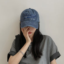 Load image into Gallery viewer, Retro Letter Embroidery Baseball Caps Spring Summer Men Women Cotton Adjustable Casual Hat Hip Hop Streetwear Sun Hats
