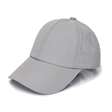 Load image into Gallery viewer, Quick Dry Baseball Cap Outdoor Sports Mesh Breathable Hat For Men Portable Hiking Fishing Sunbonnet Golf Adjustable Cap
