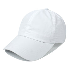 Load image into Gallery viewer, Quick Dry Baseball Cap Outdoor Sports Mesh Breathable Hat For Men Portable Hiking Fishing Sunbonnet Golf Adjustable Cap
