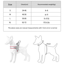 Load image into Gallery viewer, 1Pc Pet Dog Harness for Outdoor Use Set No Pull Dog Vest Strap Adjustable Reflective Breathable Harness for Dogs Puppy and Cats
