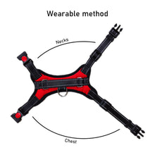 Load image into Gallery viewer, Adjustable Dog Harness Pet Small Medium Large Big Dogs Small Medium Large Big Dogs Saddle Style Chest and Shoulder Straps

