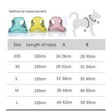 Load image into Gallery viewer, Adjustable Puppy Cat Harness Vest Reflective Breathable Adjustable Pet Harness for Small Medium Dogs Outdoor Walking
