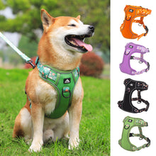 Load image into Gallery viewer, Pet Harness Reflective Dog Harness Vest Adjustable Safety Lead Straps for Medium Large Dogs French Bulldog Walking Harnesses
