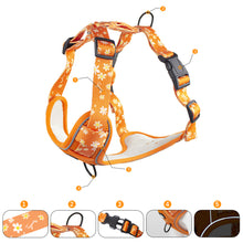 Load image into Gallery viewer, Pet Harness Reflective Dog Harness Vest Adjustable Safety Lead Straps for Medium Large Dogs French Bulldog Walking Harnesses
