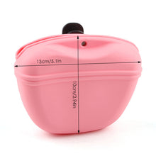 Load image into Gallery viewer, Storing Magnetic Portable Grain Storage Bags for Travel Silicone Dog Treat Bag Reward Storage Bag Pet Supplies
