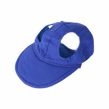 Load image into Gallery viewer, 1Pc Pet Baseball Hat Dog Accessories Pet Beret Hat Teddy Duck Tongue Hat for Large Medium Small Dogs Summer Solid Color
