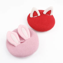Load image into Gallery viewer, 1Pc Painter Wool Cap Pet Designer Rabbit Hats Dog Beret Pet Headwear Warm Headgear Mini Decorative Cute Solid Color Pet Hat
