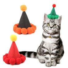 Load image into Gallery viewer, 1Pc Creative Felt happy Birthday Hat Children DIY Crown Hats with Rope Baby Party Birthday Photo Props Cute Pet Dog Party Cap

