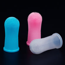 Load image into Gallery viewer, 1Pc Soft Silicone Pet Dog Finger Toothbrush Cleaning Bad Breath Care Nontoxic Clean Tool Dog Toothbrush Accessories

