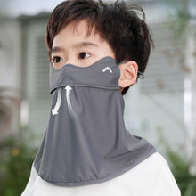 Load image into Gallery viewer, Children's Sunscreen Mask UPF50+ Extended Neck Ice Silk Mask With Cartoon Pattern Outdoor Sports Entertainment Sunscreen Gear
