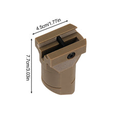 Load image into Gallery viewer, 1PC RVG/PK6/SI Tactical Toy Gun Nylon Grip Front Tube Decorated For 20MM Rails
