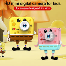 Load image into Gallery viewer, Children's Digital Camera 2.0-Inch IPS HD Screen Fun Cartoon Camera Video MP3 Play Games Available
