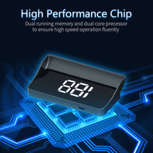Load image into Gallery viewer, Car GPS HUD Head Up Display Digital Speedometer Speed Meter KMH/MPH for Car Truck Plug and Play Auto Part Accessories
