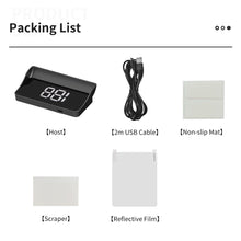 Load image into Gallery viewer, Car GPS HUD Head Up Display Digital Speedometer Speed Meter KMH/MPH for Car Truck Plug and Play Auto Part Accessories
