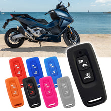 Load image into Gallery viewer, Silicone Motorcycle Key Case Full Cover Fob For Honda Adv 350 PCX 125 PCX160 AV 350 SH350i VISION 110 2021 2022 2023

