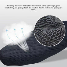 Load image into Gallery viewer, Motorcycle 3D Mesh Cushion Seat Cover Protector Anti-Slip Cushion Mesh Net Anti-skid Pad Mesh Seat Cover for Motorbike Scooter Electric Bike
