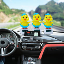Load image into Gallery viewer, Cartoon Eggshell Chicken Car Decoration Solar Energy Decoration Shaking Head Doll Decoration Gift Creative Interior Automotive
