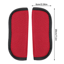 Load image into Gallery viewer, 1Pair Car Seat Belt Shoulder Guard Breathable Mesh Padding Pad Seat Belt Cover for Children Car Interior Accessories Four Seasons
