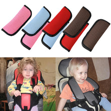 Load image into Gallery viewer, 1Pair Car Seat Belt Shoulder Guard Breathable Mesh Padding Pad Seat Belt Cover for Children Car Interior Accessories Four Seasons
