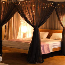 Load image into Gallery viewer, Mosquito Mesh Net Large Four Door Hanging Mosquito Net Bed Net Tent Fly Insect Repellent Protection Summer Polyester Anti Mosquito Net

