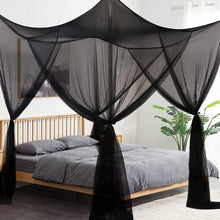 Load image into Gallery viewer, Mosquito Mesh Net Large Four Door Hanging Mosquito Net Bed Net Tent Fly Insect Repellent Protection Summer Polyester Anti Mosquito Net
