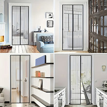 Load image into Gallery viewer, Magnetic Screen Door Curtain AntiMosquito Insect Fly Bug Household Ventilation Door Curtain For Kitchen Indoor Living Room Baby Care
