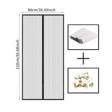 Load image into Gallery viewer, No Punching Magnetic Screen Door Curtain AntiMosquito Insect Fly Bug Household Ventilation Door Curtain For Kitchen Indoor Living Room Baby Care
